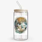 Банка с бамбуковой крышкой