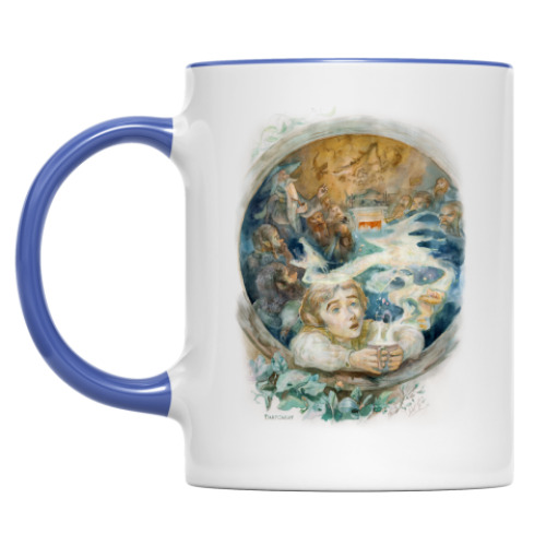 Кружка с принтом Хоббит Бильбо