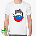 Мужская футболка органик