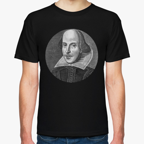 Футболка с принтом Уильям Шекспир / William Shakespeare