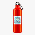 Металлическая бутылка 700 мл UV-DTF