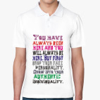 Мужская рубашка поло