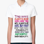 Женская рубашка поло