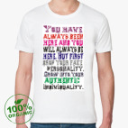 Мужская футболка органик