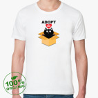 Мужская футболка органик