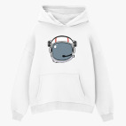 Толстовка худи оверсайз