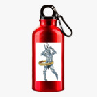 Металлическая бутылка 400 мл UV-DTF