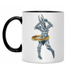 Кружка двухцветная