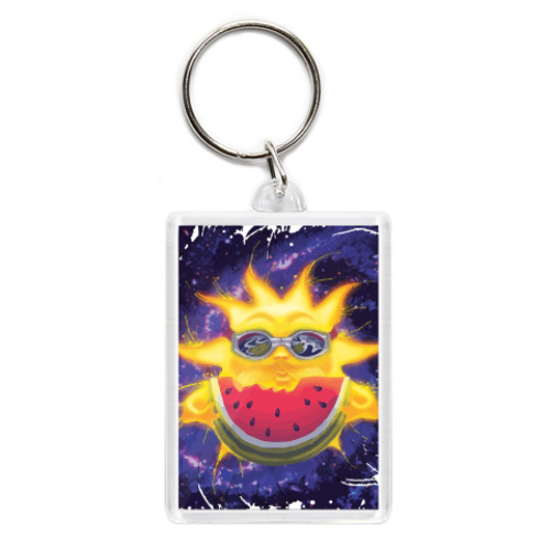 Брелок с принтом Солнечный арбуз