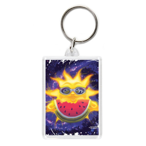 Брелок с принтом Солнечный арбуз
