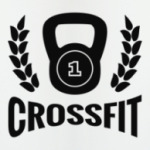 Кроссфит логотип с гирей