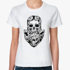 Классическая женская футболка СУРОВЫЙ СИБИРСКИЙ ДУХ!