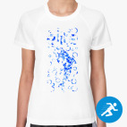 Женская спортивная футболка