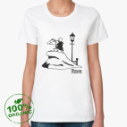 Женская футболка органик