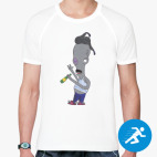 Мужская спортивная футболка