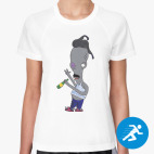 Женская спортивная футболка