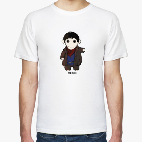 Футболка с принтом Merlin ( Colin Morgan )