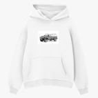 Толстовка худи оверсайз