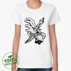 Женская футболка органик