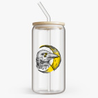 Банка с бамбуковой крышкой