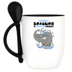 Кружка с ложкой