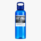 Прозрачная спортивная бутылка