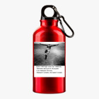 Металлическая бутылка 400 мл UV-DTF