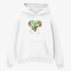 Толстовка худи оверсайз