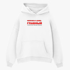 Толстовка худи оверсайз