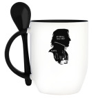 Кружка с ложкой