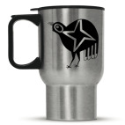 Кружка-термос металлик Звездная курочка