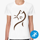 Женская спортивная футболка