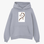 Толстовка худи оверсайз