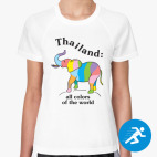 Женская спортивная футболка