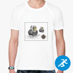 Мужская спортивная футболка