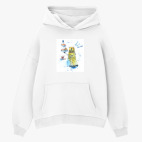 Толстовка худи оверсайз