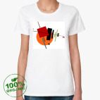 Женская футболка органик