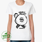 Женская футболка органик