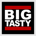 Постер 40 х 40 см Big Tasty