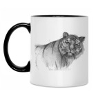 Кружка двухцветная