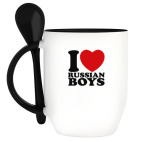 Кружка с ложкой