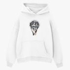 Толстовка худи оверсайз