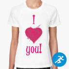 Женская спортивная футболка