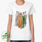 Женская футболка органик