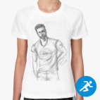 Женская спортивная футболка