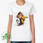 Женская футболка органик