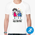 Мужская спортивная футболка