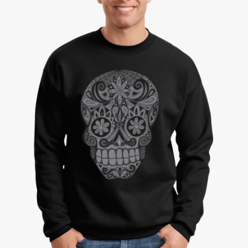 Свитшот с принтом Череп (Skull)