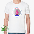 Мужская футболка органик