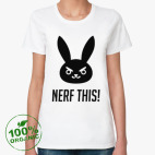 Женская футболка органик